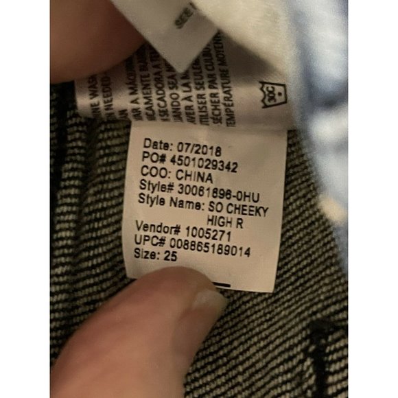 William Rast So Cheeky High Rise Straight Jeans‎ Blue 25 30061896 $89.50 - Picture 10 of 10